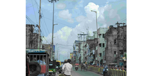 नगर निगम अधिकारी की लापरवाही से दिन में जलते हैं सैकड़ों लाइट